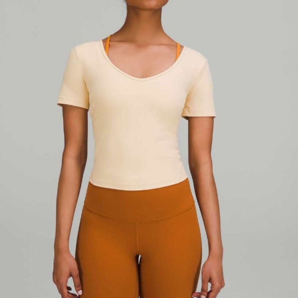 Lululemon Align T-Shirt In Prosecco EUC